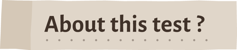 About this test ?